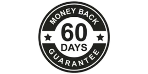 60 day money back guarantee